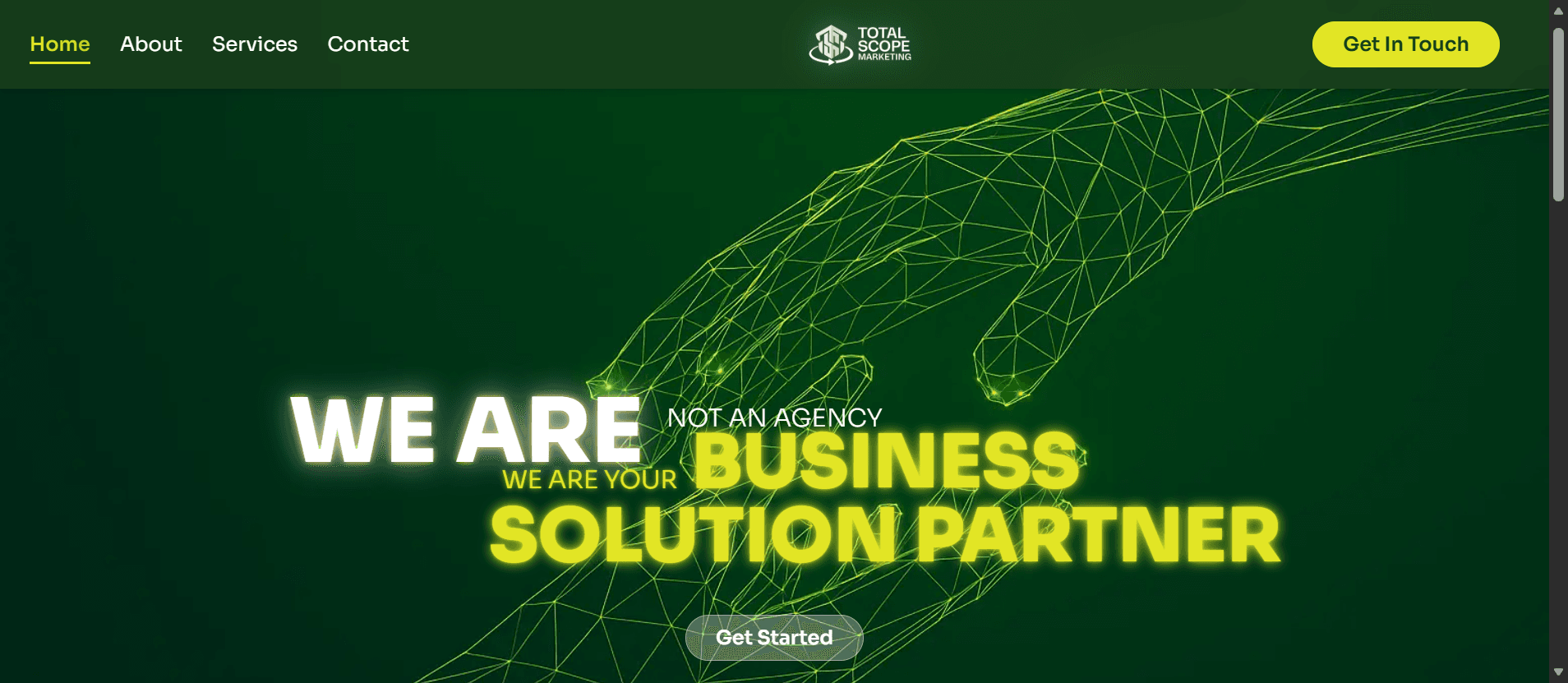 Totalscope Marketing platform preview